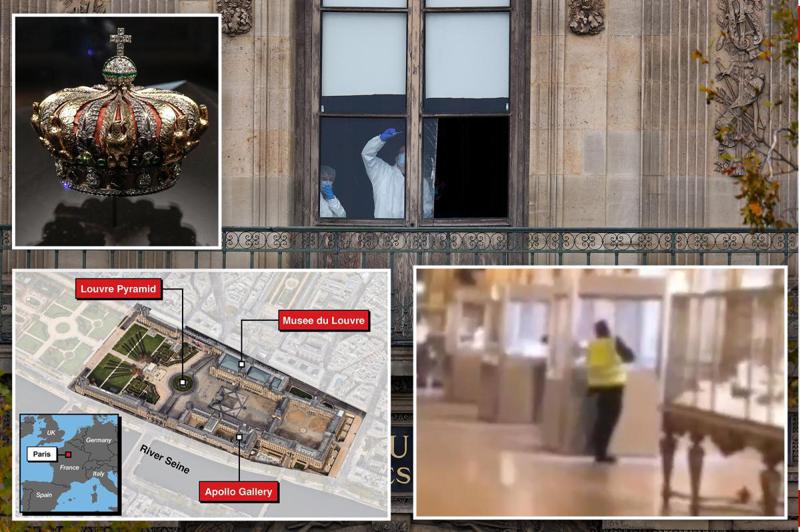 როგორ გაძარცვეს ლუვრი 10 წუთში - მშენებლების ფორმა ეცვათ, გამოიყენეს ხერხი და ძვირფასეულობა ყველას თვალწინ, მშვიდად მოიპარეს: დეტალები