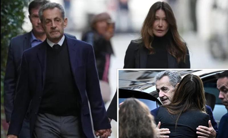 ნიკოლა სარკოზი La Santé -ში საკუთარი ფეხით და მეუღლესთან ერთად მიდის -  დღეიდან მისი პატიმრობა იწყება: რისი წაღების უფლება მისცეს და რომელი წიგნი მიაქვს თან?