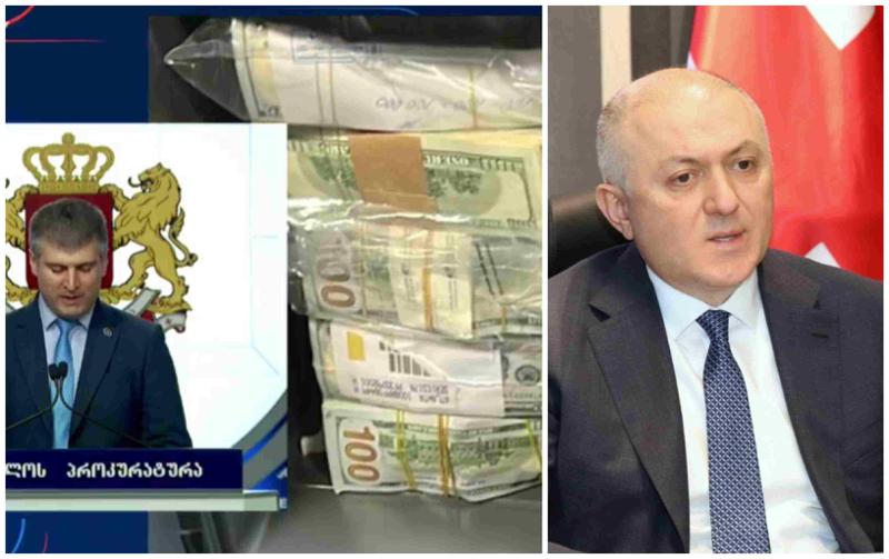 "დაკავებულია გრიგოლ ლილუაშვილთან დაკავშირებული პირი კობა ხუნდაძე, მის სახლში აღმოჩენილია 1 319 300 აშშ დოლარი" - პროკურატურის განცხადება
