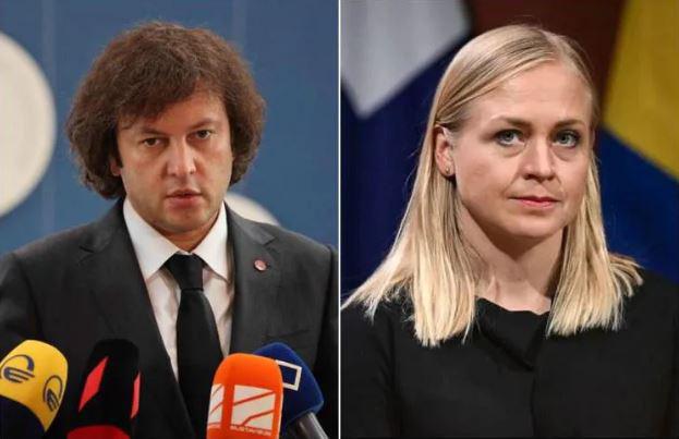 “გვინდოდა ფინეთის საგარეო საქმეთა მინისტრთან მოლაპარაკება, მაგრამ ხელში შეგვრჩა “აკაცუკი“ - ირაკლი კობახიძე