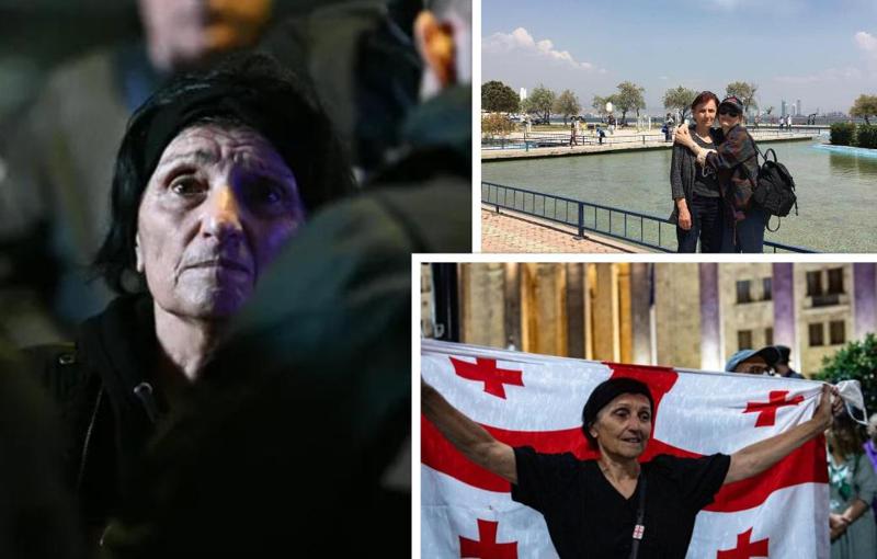 "ადრე დავქვრივდი და 3 წლის ბავშვით მარტო დავრჩი... გულიდან არ ამოდის ქართველი ბიჭი, ომის დროს ზღვის პირას რომ დავკრძალე" - დევნილი აზა ჩილაჩავას მძიმე გზა და პროტესტი