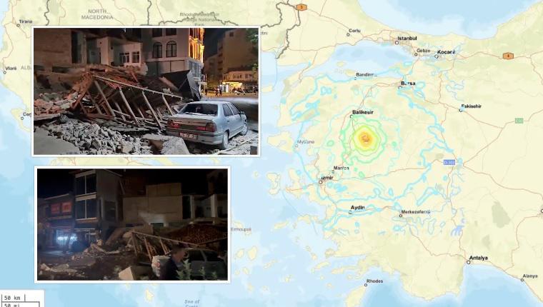 ძლიერი მიწისძვრა თურქეთში, რასაც ნგრევა მოჰყვა - დაშავებულია 19 ადამიანი
