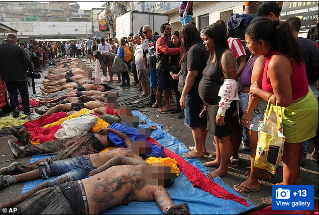 64 დაღუპული და ათობით დაპატიმრებული - ისტორიაში ერთ-ერთი ყველაზე მასშტაბური "რეიდი", პრინც უილიამსის ვიზიტამდე რამდენიმე დღით ადრე: რა ხდება ბრაზილიაში (ფოტოები)