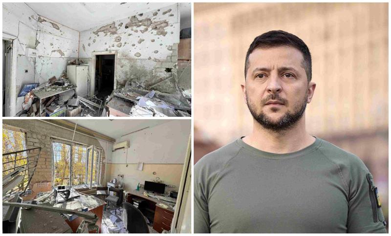 "დღეს დილით რუსეთის არმიამ ბავშვთა საავადმყოფოს დაარტყა... არ შეიძლება არ სცოდნოდათ, სად ურტყამდნენ" - რას წერს ზელენსკი