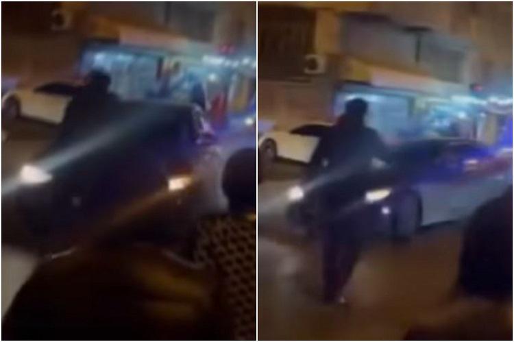 ფსიქიატრიულ დაწესებულებაში გადაიყვანეს პირი, რომელმაც მე-10 სკოლასთან, სადაც მოზარდები და საპროტესტო აქციის მონაწილეები იყვნენ შეკრებილი, სახიფათო მანევრები შეასრულა