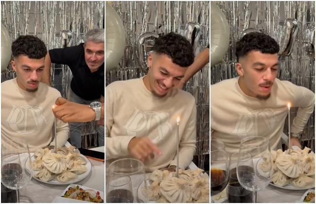 ხინკლის "ტორტი" და ახლობლების წრე - ბომბარდირი 25 წლისაა: როგორ აღნიშნა გიორგი მიქაუტაძემ დაბადების დღე?