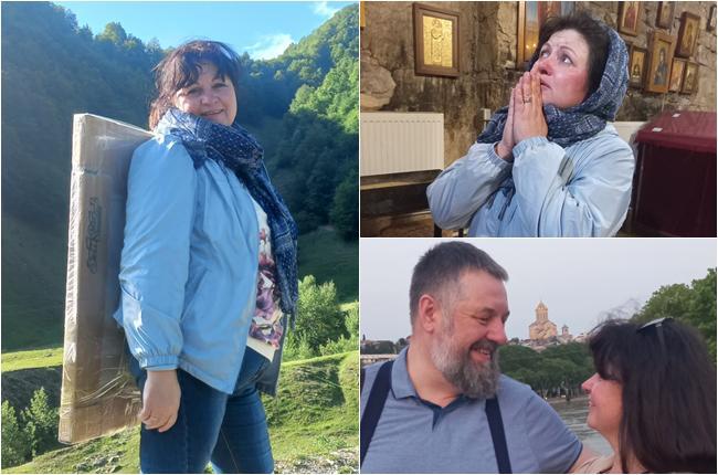 სიზმრით ნაპოვნი საქართველო - ანას ლოცვა ომის დასრულებისთვის და საკუთარი ხელით მოქარგული ხატი, რომელიც უკრაინელმა ქალმა  ლომისის ტაძარში ზურგით აიტანა