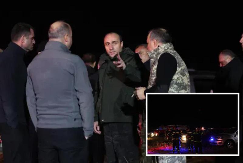 რა ვითარებაა ავიაკატასტროფის ადგილზე - შს მინისტრი სიღნაღის მუნიციპალიტეტში ჩავიდა (ფოტოები)