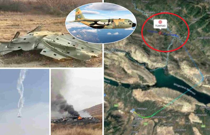 "ნაწილები ცვივა ჰაერში, არაფერი დაგვეცეს" - დეტალები ავიაკატასტროფაზე: რა ინფორმაცია ვრცელდება თურქული და აზერბაიჯანული მხარის მიერ (ვიდეო)
