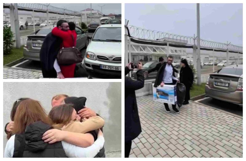 რკინის ჯებირის დაზიანებისთვის მსჯავრდებულებმა, ომარ ოკრიბელაშვილმა და საბა მეფარიშვილმა საპატიმრო დატოვეს (ვიდეო)