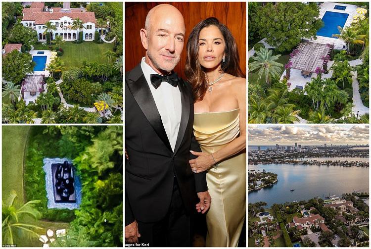 უცნაური ქანდაკებები, ეგზოტიკური ბაღი, ინტიმური ზონა და ა.შ. - ჯეფ ბეზოსმა “მილიარდერთა ბუნკერზე“ მდებარე 90 მლნ დოლარიანი ვილა  ძირფესვიანად შეცვალა (ფოტო)