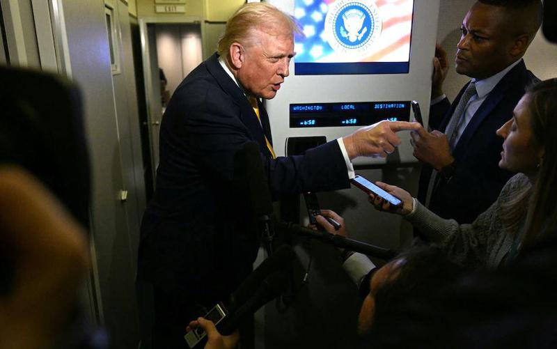 “გაჩუმდი გოჭო!“ - დონალდ ტრამპმა რეპორტიორ ქალს შეკითხვის დასმის უფლება არ მისცა: აშშ-ის პირველ პირს უხეშობისთვის აკრიტიკებენ