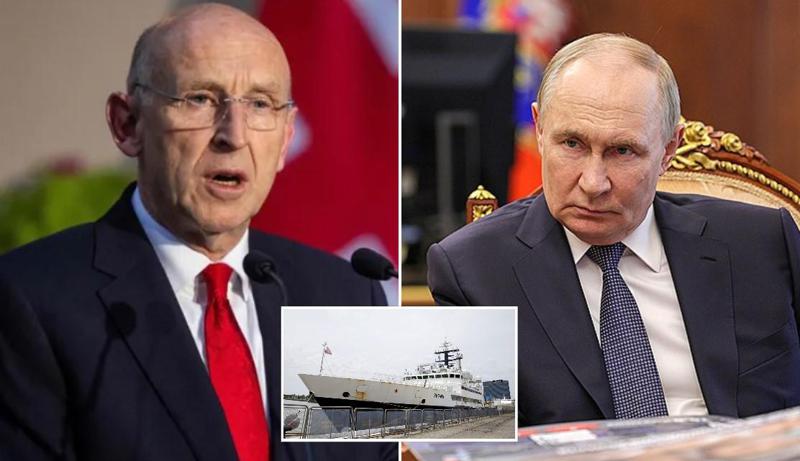 “პუტინისთვის ჩემი გზავნილია: გაკვირდებით...“ - დიდი ბრიტანეთის თავდაცვის მინისტრის თქმით, რუსული სადაზვერვო გემი მათი ტერიტორიული წყლების ნაპირზე იმყოფება