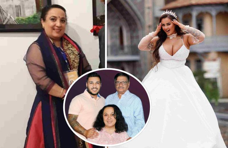 "ინდოეთში თიკოს ჩაცმულობაზე არავის ულაპარაკია... იმ კაბის მკერდს მთელი ღამე ვქარგავდით" - რას ამბობს დედამთილი რძლის კაბის სკანდალსა და ინდურ ოჯახზე