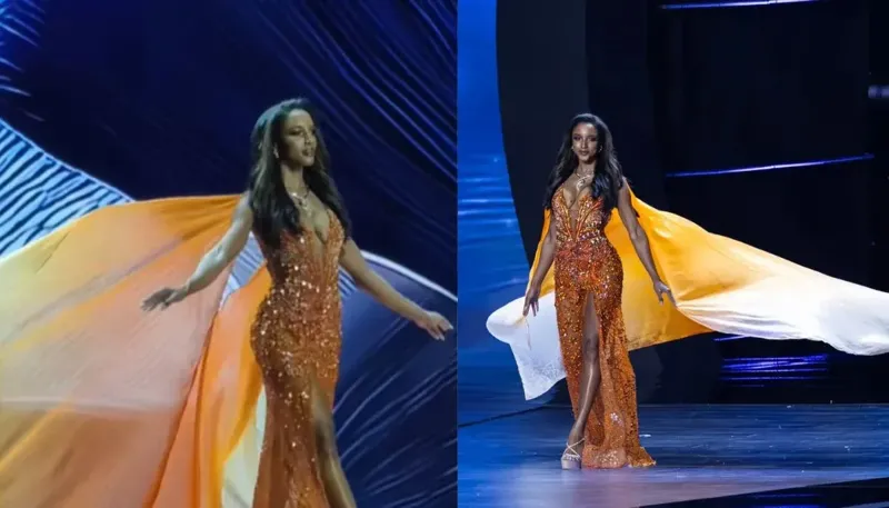 "მის სამყაროს" კონკურსზე "მის იამაიკა" სცენიდან გადავარდა - ის საკაცით გაიყვანეს (ვიდეო)