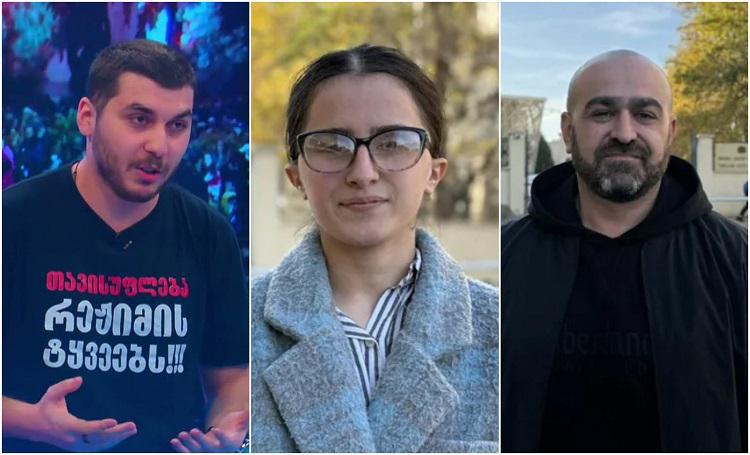 აქციის მონაწილეებს, გიორგი ჟამერაშვილს, რეზო დუმბაძესა და დავით გუნაშვილს 5000-5000-ლარიანი ჯარიმა შეეფარდათ - 3200 ლარით დაჯარიმდა ნელი დიასამიძე