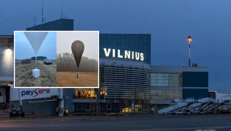 ლიეტუვაში კვლავ გამოჩნდნენ საჰაერო ბუშტები ბელარუსიდან - ვილნიუსის აეროპორტი დროებით დაიხურა