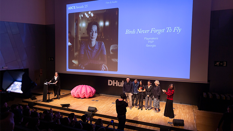 PSP-ს კამპანიამ "ჩიტებს ფრენა არ ავიწყდებათ" ბარსელონაში წლევანდელი ADCE გრან პრი და ჯამში 5 ჯილდო მოიპოვა