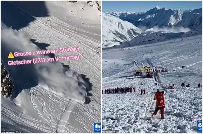 ავსტრიის ერთ-ერთ უდიდეს სათხილამურო კურორტზე ჩამოწოლილ ზვავში ადამიანები მოჰყვნენ - მიმდინარეობს სამძებრო - სამაშველო ოპერაცია