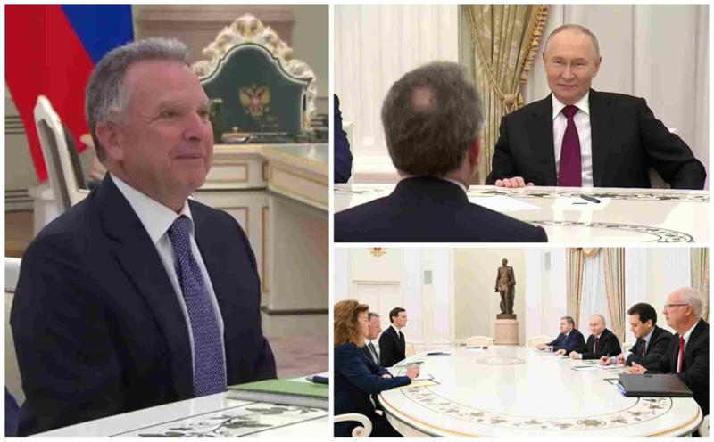 რა ხდება პუტინის, ტრამპის სიძისა და სტივ უიტკოფის შეხვედრაზე (ფოტოები)