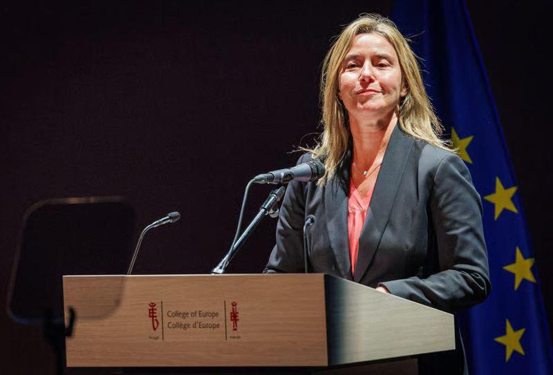 ფედერიკა მოგერინი და სტეფანო სანინო პატიმრობიდან გაათავისუფლეს