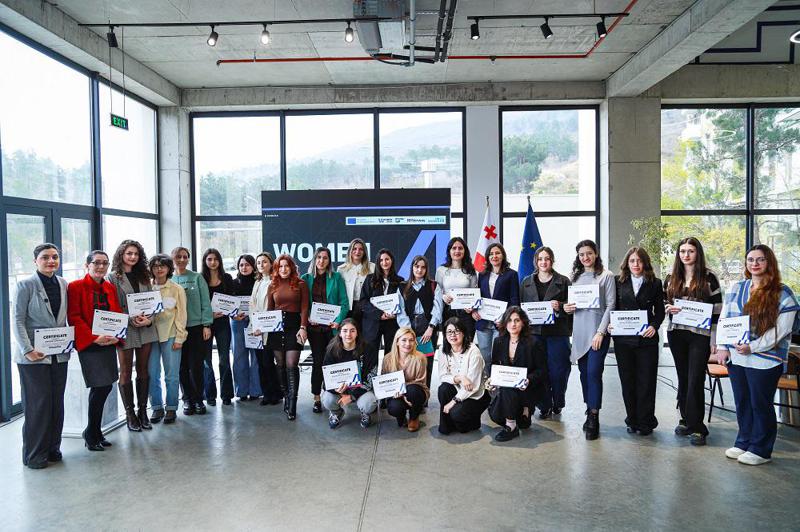 ქალები ხელოვნურ ინტელექტში - პროექტი წარმატებით დასრულდა