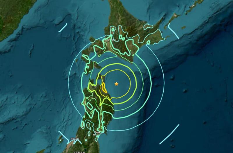იაპონიის სანაპიროსთან 7.6 მაგნიტუდის სიმძლავრის მიწისძვრა მოხდა, გამოცხადებულია ცუნამის საფრთხე