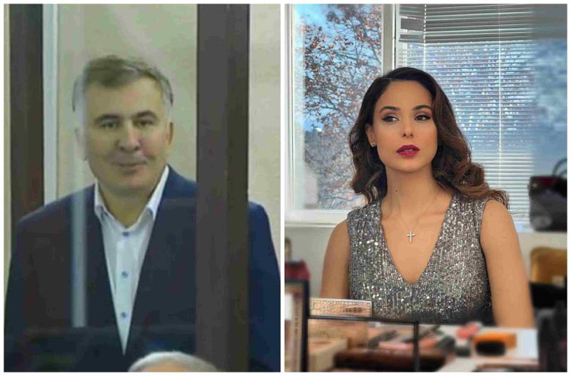 "...იმ დღეს სოფო მოვიდა, ყოველთვიურ ვიზიტზე და ვინაიდან მრავალი წელია, არც ამღერებენ და არც ფილმებში იღებენ, თავი უცებ ციხეებზე გადაღებულ უცხოურ ფილმში წარმოიდგინა" - სააკაშვილი