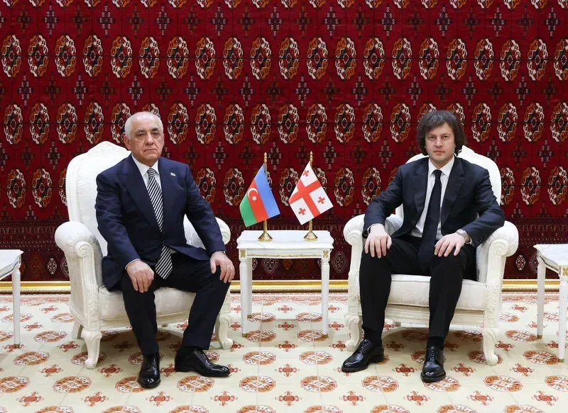 ირაკლი კობახიძე აზერბაიჯანის პრემიერ-მინისტრს შეხვდა