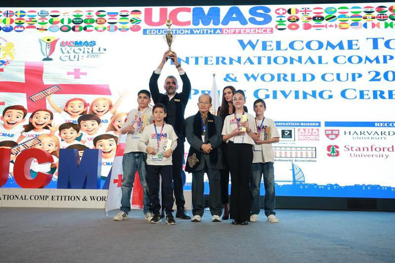 საქართველომ UCMAS-ის საერთაშორისო შეჯიბრებას და მსოფლიო ჩემპიონატს 2025 უმასპინძლა