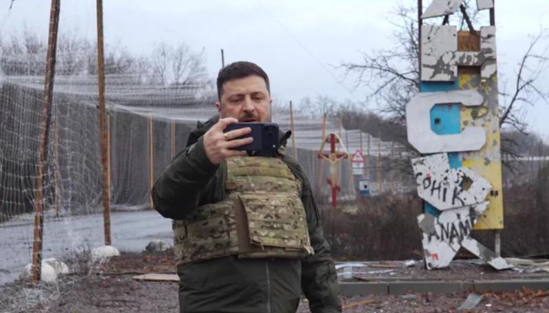 ვოლოდიმირ ზელენსკი კუპიანსკში ჩავიდა - ქალაქში, რომლის აღების თაობაზეც ამ ცოტა ხნის პუტინს უპატაკეს