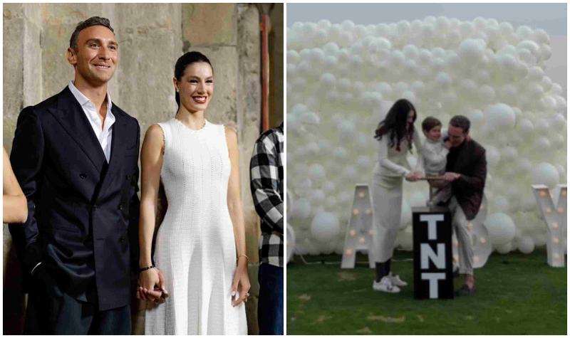 ლიზა ჩიჩუა და ირაკლი მაქაცარია მესამე შვილს ელოდებიან - კადრები სქესის გაგების ცერემონიიდან