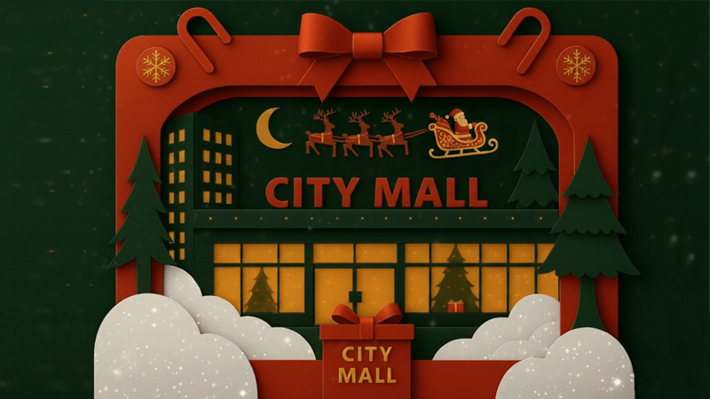 სითი მოლში საახალწლო სამზადისი დაიწყო!