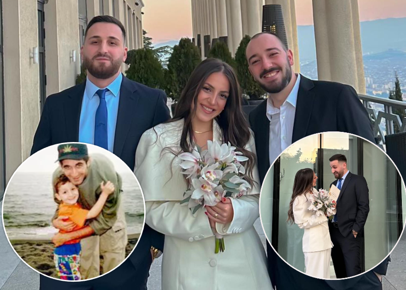 გიორგი სანაიას ვაჟი დაქორწინდა: რა არის ცნობილი სანდრო სანაიაზე, რომელიც მამის გზას აგრძელებს და ვინ არის მისი რჩეული - კადრები ქორწილიდან