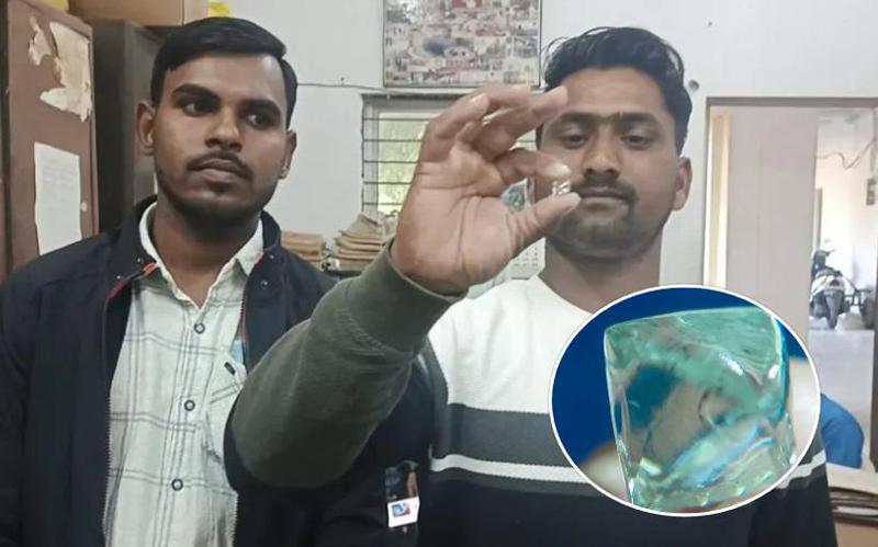 ინდოეთში, ბავშვობის მეგობრებმა, იჯარით აღებულ მიწაზე 55 000 დოლარის ღირებულების ალმასი იპოვეს