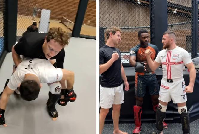 მერაბ დვალიშვილმა მარკ ცუკერბერგს "გაკვეთილი ჩაუტარა" - რა კადრებს აქვეყნებენ Meta-ს დამფუძნებელი და ქართველი მებრძოლი (ვიდეო)