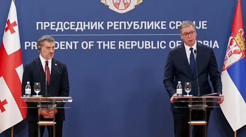 "თქვენ შეგიძლიათ ნახოთ ფოტოები პროტესტების, მაგრამ საქართველო განსაკუთრებით წარმატებულია - 9,4%-იანი ეკონომიკური ზრდა... მაჩვენეთ ევროპაში ქვეყანა, რომელსაც ასეთი ზრდა აქვს" - ვუჩიჩი