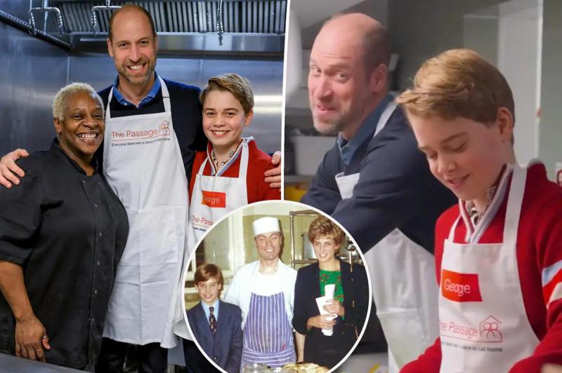 პრინცი ჯორჯი ბებიის კეთილშობილურ საქმიანობას აგრძელებს - პრინცმა ჰარიმ თავისი ვაჟი იმ საქველმოქმედო ორგანიზაციაში მიიყვანა, სადაც პრინცესა დიანა უსახლკაროებს ეხმარებოდა