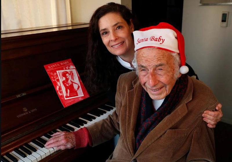"თქვენთვის წერილია სხვა კონტინენტიდან" - ლეგენდარული "Santa Baby"-ის 100 წლის კომპოზიტორის მილოცვა და ინტერვიუ მის ქალიშვილთან