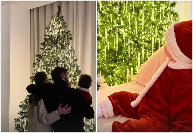 სანტად გადაცმული დამიანე და საახალწლო სუფრა - ხვიჩა კვარაცხელია ოჯახური იდილია: რა ფოტოებს ავრცელებს ნიცა თავაძე?