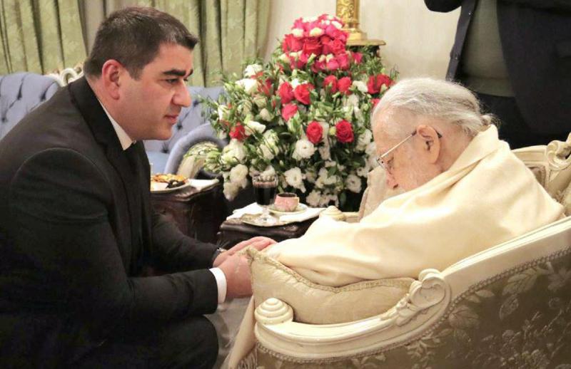 “ყოველი განვლილი წელიწადი არის შეხსენება საქართველოსთვის, თუ რა ღვაწლი გასწია ჩვენი ერის აღორძინების და ეკლესიის გადარჩენის საქმეში“ - შალვა პაპუაშვილი ილია მეორეს დაბადების დღეს ულოცავს