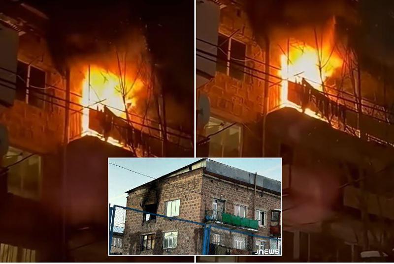 ტრაგედია ახალქალაქში - მეოთხე სართულიდან გადმოვარდა ქალი, რომელიც ცეცხლმოკიდებული ბინიდან თავის დაღწევას ცდილობდა: იგი ადგილზე დაიღუპა