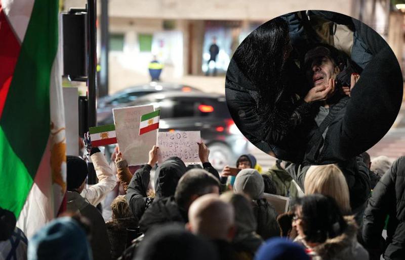 "ერთ-ერთი მოქალაქე შეუძლოდ გახდა, რადგან გზაში შეიტყო, რომ მისი ოჯახის ერთი წევრი ირანში მოკლეს" - აქცია თბილისში: რა ხდება ირანის საელჩოსთან (ფოტოები)