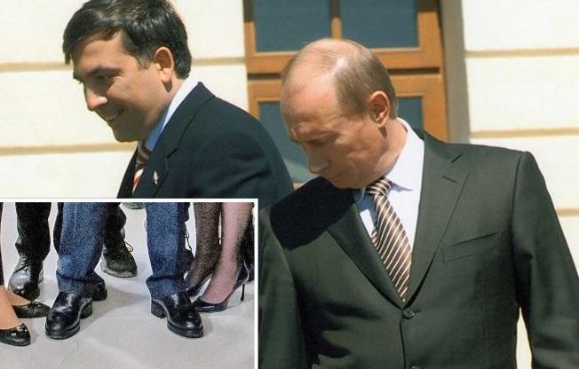 პუტინის კომპლექსები: "კაბლუკებზე" "შემხტარი" დიქტატორი და კითხვა: უწოდა თუ არა მას სააკაშვილმა "ლილიპუტინი"?!