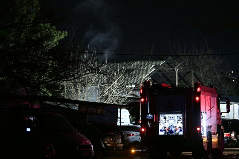 დიღომში ავტომობილების სახელოსნოში გაჩენილი ხანძარი ლიკვიდირებულია