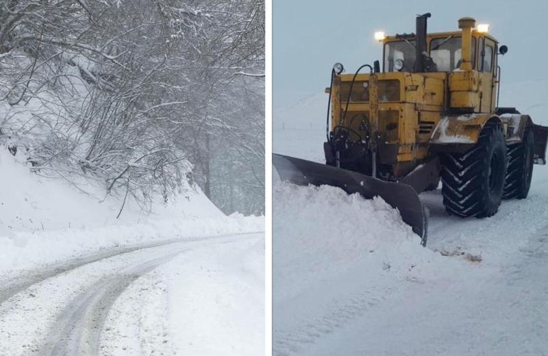 დიდთოვლობა და ინტენსიური თოვა - გზების რომელ მონაკვეთებზეა შეზღუდული ავტოტრანსპორტის მოძრაობა