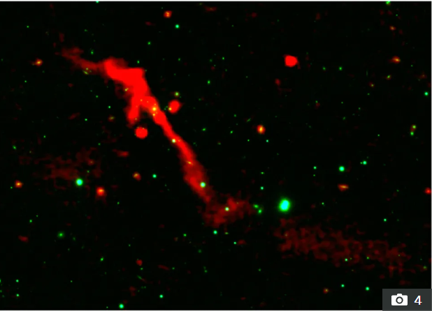 შორეულ  გალაქტიკაში უზარმაზარმა შავმა ხვრელმა  “გამოიღვიძა“ - რას ნიშნავს ეს?
