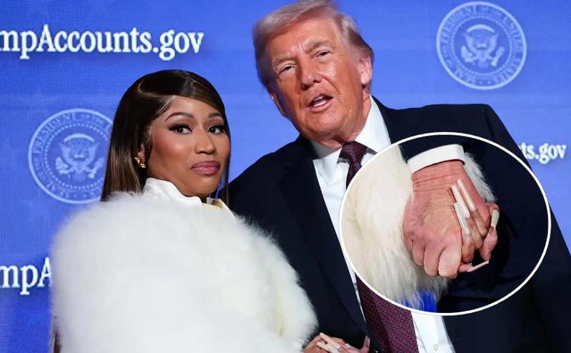 დონალდ ტრამპის თქმით, ძალიან მოსწონს ნიკი მინაჟის გრძელი ფრჩხილები და აპირებს, თვითონაც გაიზარდოს