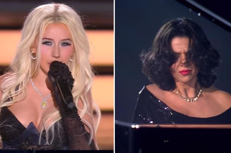 "15 წლის ვიყავი, როცა პირველად მოვუსმინე ამ სიმღერას" - ხატია ბუნიათიშვილი სცენაზე კრისტინა აგილერასთან ერთად: რას წერს პიანისტი? (ვიდეო)