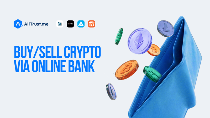 ბანკის რეკვიზიტები აღარ არის საჭირო: AllTrust.me გთავაზობთ კრიპტო აქტივების ყიდვა-გაყიდვას მობაილბანკის მეშვეობით